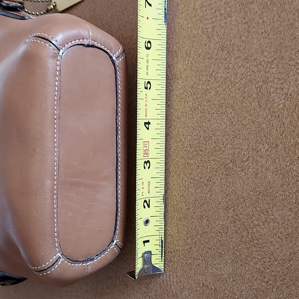 Coach Vintage Mini Leather Bag, EUC - Picture 10 of 12